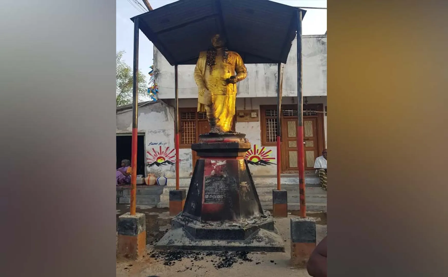 ANNA STATUE INCIDENT IN KALLAKURICHI DISTRICT 